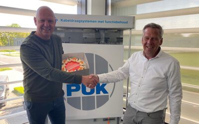 Pieter bij PUK Benelux als senior Accountmanager begonnen